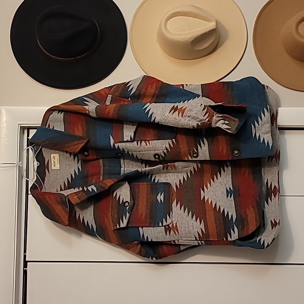 Aztec Western style shacket